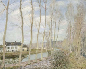 Alfred Sisley - The Loing s Canal