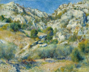 Fototapety  Auguste Renoir - Rocky Crags at L Estaque