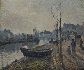 Camille Pissarro - Quai du Pothuis bord de l Oise