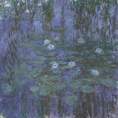 Fototapety  Claude Monet - Blue Water Lilies