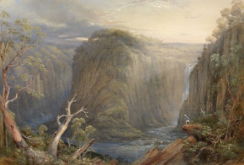 Conrad Martens - One of the falls on the Apsley_mini