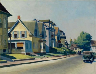 Edward Hopper – Sun on Prospect Street