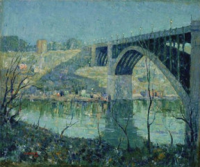 Ernest Lawson - Spring Night Harlem River