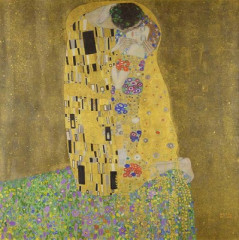 Fototapety  Gustav Klimt - Pocałunek