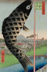 Fototapety  Hiroshige Utagawa - Suidō Bridge and Surugadai