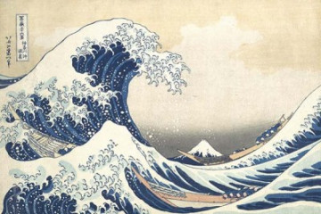 Fototapety  Hokusai Katsushika - The Great Wave at Kanagawa