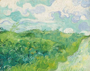 Vincent van Gogh - Green Wheat Fields Auvers