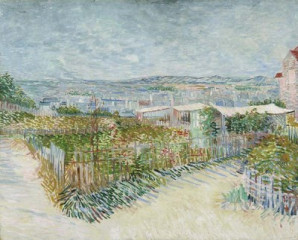 Vincent van Gogh - Montmartre - behind the Moulin de la Galette