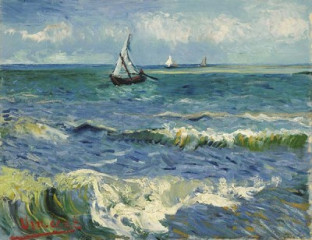 Vincent van Gogh - Seascape near Les Saintes Maries de la Mer