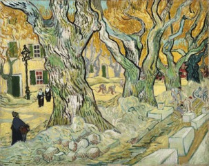 Fototapety  Vincent van Gogh - The Road Menders