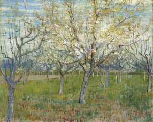 Fototapety  Vincent van Gogh - The pink orchard