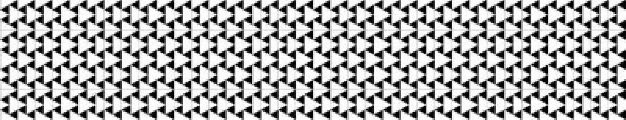 Fototapety  Czarno-białe trójkąty