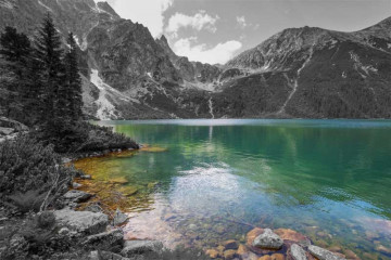 Fototapety  Fototapeta Morskie Oko w Tatrach