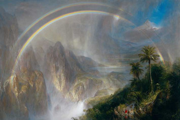 Fototapety  Frederic Edwin Church - Rainy Season in the Tropics