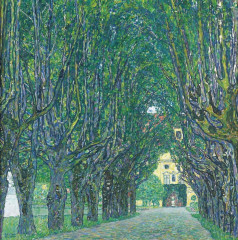 Fototapety  Gustav Klimt - Avenue to Schloss Kammer