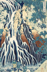 Fototapety  Hokusai Katsushika - The Kirifuri Waterfall at Mt Kurokami