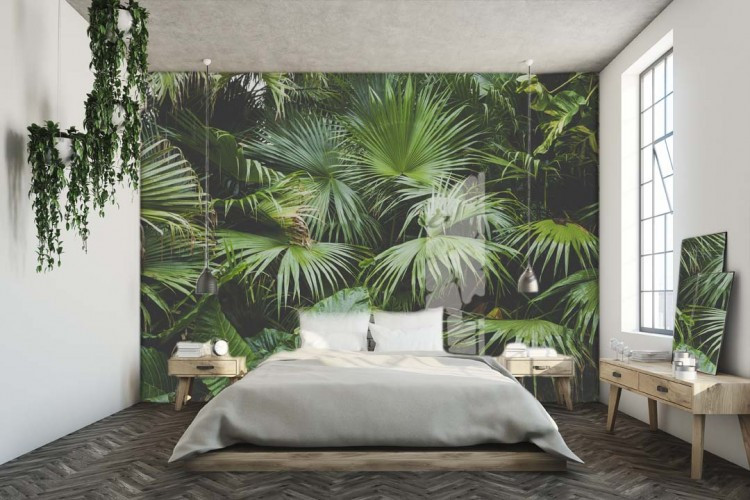 Nazwa Fototapeta 3d liście palmowe