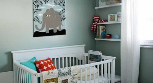 Obraz na płótnie do pokoju dziecka z motywem słonika