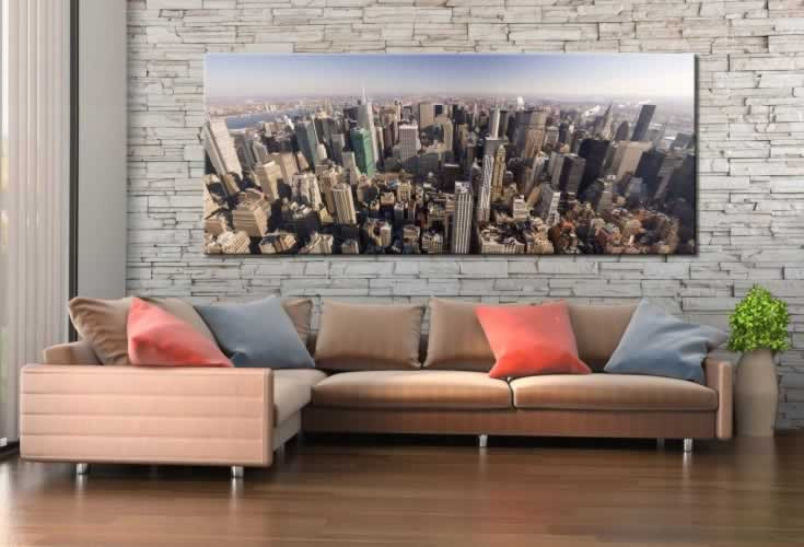 Obraz na płótnie do salonu z panoramą miasta Nowy York