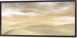 Pustynia piaskowa - renderowanie 3D
