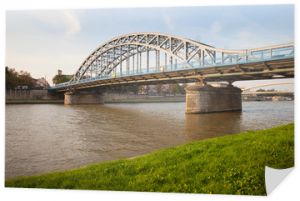 Most Piłsudskiego na Wiśle w Krakowie
