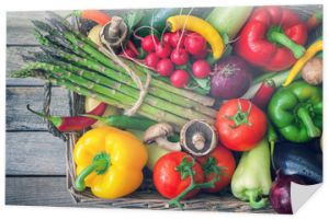 Zdrowe organiczne warzywa