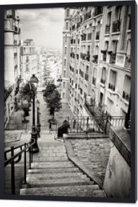Bohemian na dole na ulicy, Paryż (Francja)