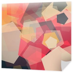 geometrycznej ilustracja kolor pokolorowane streszczenie sztuka tło