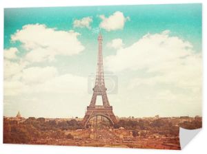 retro zdjęcie z Paryża, Francja, vintage