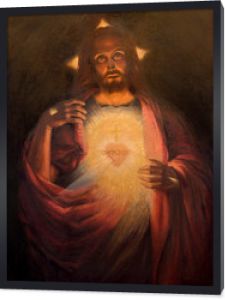 Malowanie Serca zmartwychwstałego Jezusa Chrystusa