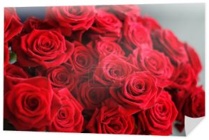 tekstura kwiaty bukiet czerwonych róż