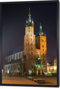 noc placu w Kraków, Polska