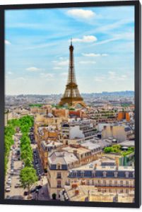 Paryż, Francja - 06 lipca 2016: Piękny widok na Paryż