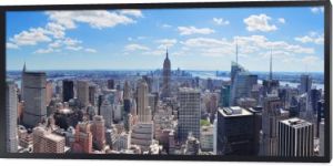 panorama Nowego Jorku manhattan