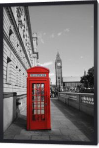 Big Ben i czerwona budka telefoniczna