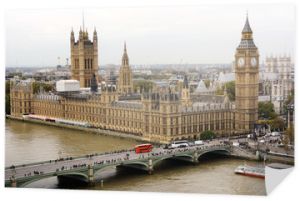 Big Ben i Pałac Westminsterski w Londynie