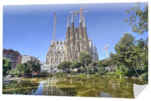 Katedra La Sagrada Familia w Barcelonie