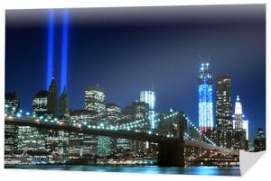 Brooklyn Bridge and the Towers of Lights, Nowy Jork