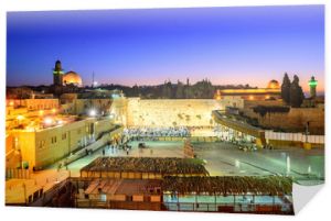 Ściana Płaczu i Wzgórze Świątynne, Jerozolima, Izrael