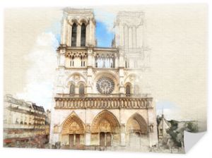 Notre Dame w Paryżu