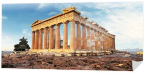 Partenon na Akropolu, Ateny, Grecja. Nikt