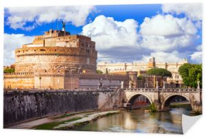 Zabytki Włoch - Zamek Sant Angelo w Rzymie