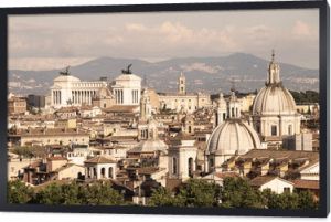 Piękna panorama Rzymu, Włochy