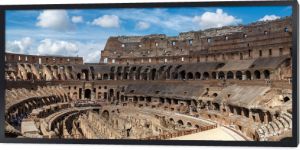 Ogólny widok Koloseum wewnątrz