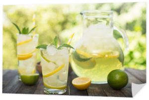 Letni napój - zimna lemoniada