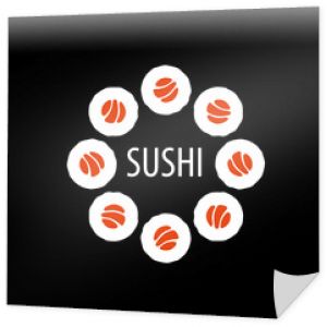 wektor logo sushi