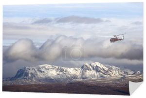 RAF helikopter - szkockiego regionu highlands - Szkocja