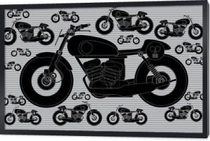 motocykl wyścig wzór tapety