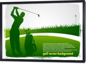 Golf background_1 wektor