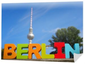 Litery berlińskie: wieża telewizyjna na Alexanderplatz